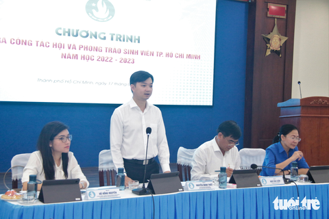 Hoạt động Hội Sinh viên cần mang tính dẫn dắt - Ảnh 1. Hoạt động Hội Sinh viên cần mang tính dẫn dắt - Ảnh 1.