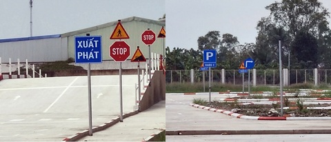 Công an TP.HCM xác minh việc xây sân tập lái ô tô trên đất nông nghiệp - Ảnh 2. Công an TP.HCM xác minh việc xây sân tập lái ô tô trên đất nông nghiệp - Ảnh 2.