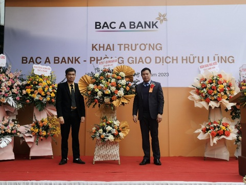 BAC A BANK mở rộng mạng lưới tại Lạng Sơn - Ảnh 4. BAC A BANK mở rộng mạng lưới tại Lạng Sơn - Ảnh 4.