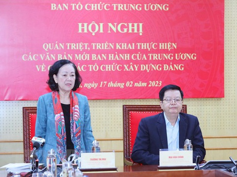 Trưởng Ban Tổ chức Trung ương: Một số cán bộ đạt phiếu tín nhiệm cao nhưng sau đó lại vi phạm - Ảnh 1. Trưởng Ban Tổ chức Trung ương: Một số cán bộ đạt phiếu tín nhiệm cao nhưng sau đó lại vi phạm - Ảnh 1.