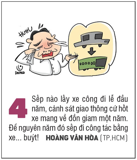 10 biện pháp vui để quan chức không dùng xe công đi lễ đầu năm - Ảnh 4. 10 biện pháp vui để quan chức không dùng xe công đi lễ đầu năm - Ảnh 4.