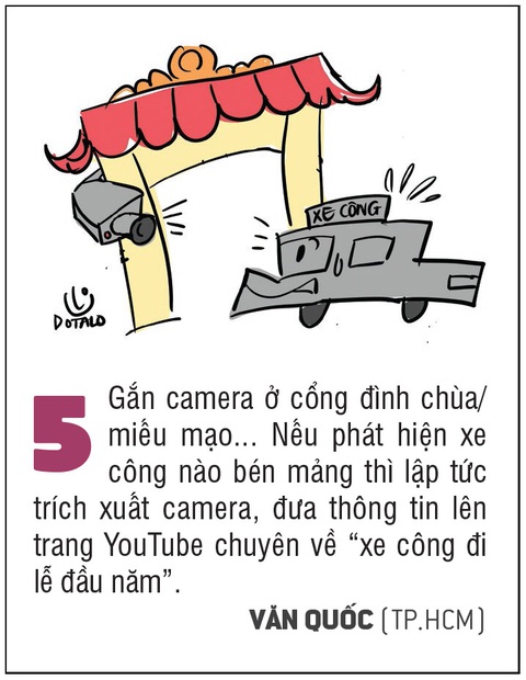 10 biện pháp vui để quan chức không dùng xe công đi lễ đầu năm - Ảnh 5. 10 biện pháp vui để quan chức không dùng xe công đi lễ đầu năm - Ảnh 5.