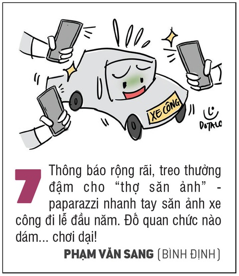 10 biện pháp vui để quan chức không dùng xe công đi lễ đầu năm - Ảnh 7. 10 biện pháp vui để quan chức không dùng xe công đi lễ đầu năm - Ảnh 7.