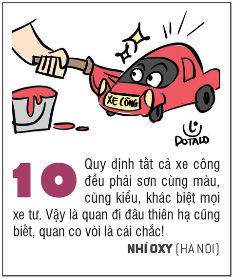 10 biện pháp vui để quan chức không dùng xe công đi lễ đầu năm - Ảnh 10. 10 biện pháp vui để quan chức không dùng xe công đi lễ đầu năm - Ảnh 10.