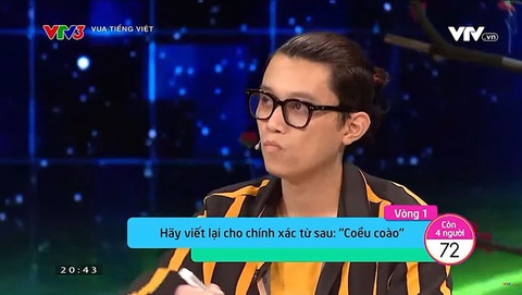 Câu đố Vua tiếng Việt khiến Xuân Bắc cũng chịu thua - Ảnh 1. Câu đố Vua tiếng Việt khiến Xuân Bắc cũng chịu thua - Ảnh 1.