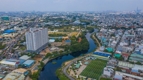 Kênh Tham Lương - Bến Cát - Rạch Nước Lên - Ảnh: QUANG ĐỊNH Kênh Tham Lương - Bến Cát - rạch Nước Lên - Ảnh: QUANG ĐỊNH