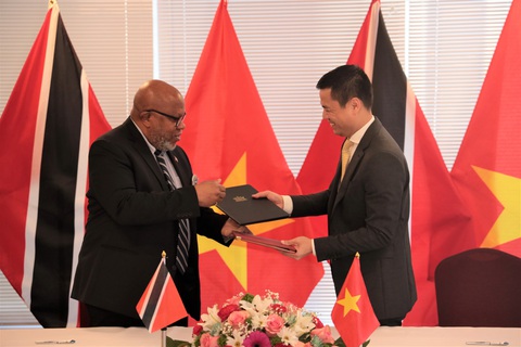 Việt Nam thiết lập quan hệ với Trinidad & Tobago - Ảnh 1. Việt Nam thiết lập quan hệ với Trinidad & Tobago - Ảnh 1.