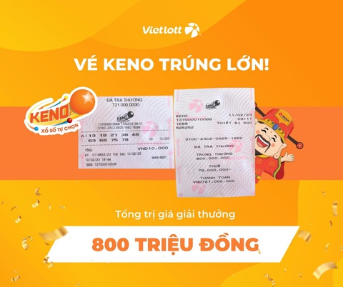 Chỉ mất 5 phút chờ quay thưởng, xổ số Keno ngày càng hấp dẫn người chơi - Ảnh 3. Chỉ mất 5 phút chờ quay thưởng, xổ số Keno ngày càng hấp dẫn người chơi - Ảnh 3.