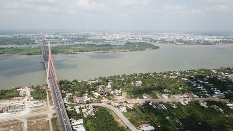 Đề xuất xây cầu Ô Môn qua sông Hậu, kết nối Kiên Giang - Cần Thơ - Đồng Tháp - Ảnh 3. Đề xuất xây cầu Ô Môn qua sông Hậu, kết nối Kiên Giang - Cần Thơ - Đồng Tháp - Ảnh 3.