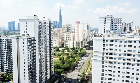 Doanh nghiệp bất động sản cứu mình: cách nào? - Ảnh 1. Dự án bất động sản ở TP Thủ Đức, TP.HCM - Ảnh: TỰ TRUNG