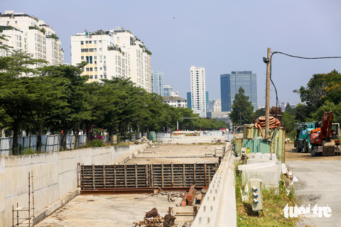 Cận cảnh nút giao trễ tiến độ Sở Xây dựng TP.HCM bị quy trách nhiệm - Ảnh 7. Cận cảnh nút giao trễ tiến độ Sở Xây dựng TP.HCM bị quy trách nhiệm - Ảnh 7.