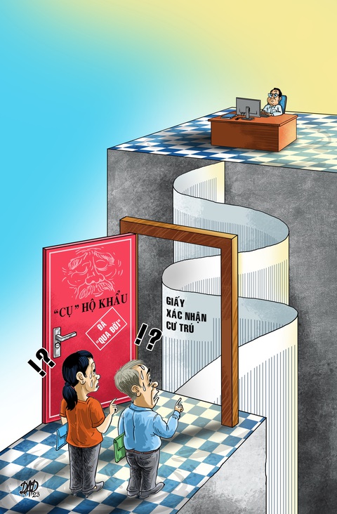 Dân khổ với giấy xác nhận cư trú: Bộ Công an cần giải quyết ngay - Ảnh 1. Dân khổ với giấy xác nhận cư trú: Bộ Công an cần giải quyết ngay - Ảnh 1.