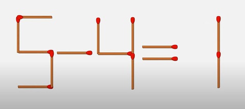 Lấy bớt 2 que diêm để sửa đúng phương trình 6-4=7 - Ảnh 4.