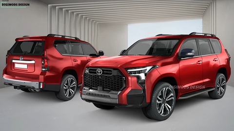 Toyota Land Cruiser Prado 2024 sắp ra mắt, thiết kế có thể phá cách chưa từng có - Ảnh 1. Toyota Land Cruiser Prado 2024 sắp ra mắt, thiết kế có thể phá cách chưa từng có - Ảnh 1.