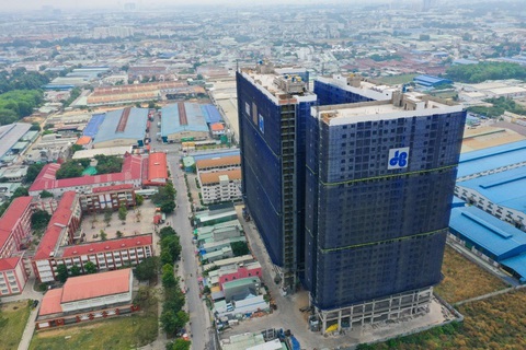 Nhân viên Kim Oanh Group được hỗ trợ mua nhà ưu đãi - Ảnh 4. Legacy Prime đang được hoàn thiện để bàn giao nhà ngay trong năm 2023