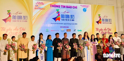 HHen Niê, Kim Duyên tiếp tục làm đại sứ Lễ hội Áo dài TP.HCM năm 2023 - Ảnh 6. HHen Niê, Kim Duyên tiếp tục làm đại sứ Lễ hội Áo dài TP.HCM năm 2023 - Ảnh 6.