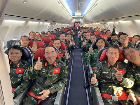 Đoàn Quân đội nhân dân Việt Nam kết thúc nhiệm vụ ở Thổ Nhĩ Kỳ, lên chuyến bay về nước - Ảnh 2. Đoàn Quân đội nhân dân Việt Nam kết thúc nhiệm vụ ở Thổ Nhĩ Kỳ, lên chuyến bay về nước - Ảnh 2.