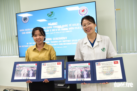 Việt Nam sắp có trung tâm huấn luyện cấp cứu chấn thương quốc tế (ITLS) đầu tiên - Ảnh 2. Việt Nam sắp có trung tâm huấn luyện cấp cứu chấn thương quốc tế (ITLS) đầu tiên - Ảnh 2.