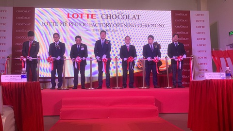 Bình Dương: Khánh thành Nhà máy Lotte Mỹ Phước - Ảnh 1. Bình Dương: Khánh thành Nhà máy Lotte Mỹ Phước - Ảnh 1.