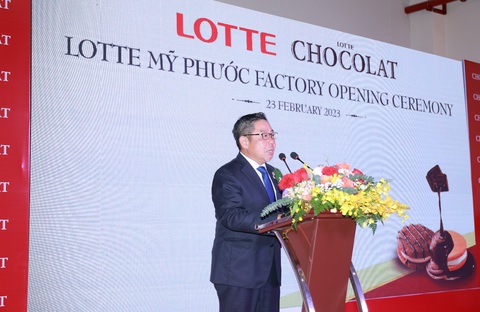 Bình Dương: Khánh thành Nhà máy Lotte Mỹ Phước - Ảnh 4. Bình Dương: Khánh thành Nhà máy Lotte Mỹ Phước - Ảnh 4.