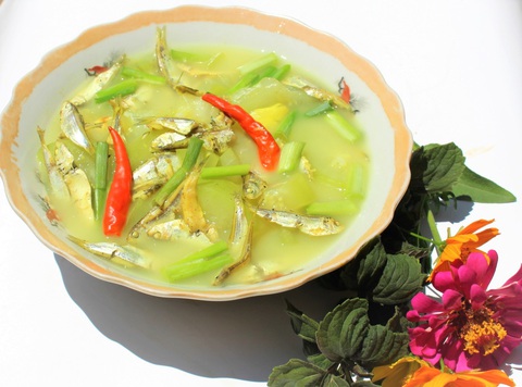 Canh bầu nấu với cá de, ông ăn một chén khỏe re trong người - Ảnh 3. Canh bầu nấu với cá de, ông ăn một chén khỏe re trong người - Ảnh 3.