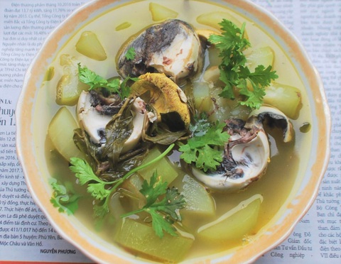 Canh bầu nấu với cá de, ông ăn một chén khỏe re trong người - Ảnh 4. Canh bầu nấu với cá de, ông ăn một chén khỏe re trong người - Ảnh 4.
