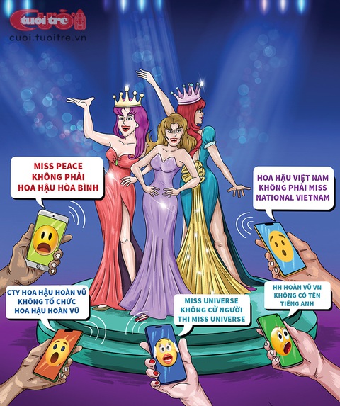 Xoắn não với hoa hậu: Miss Universe không phải Hoa hậu Hoàn vũ - Ảnh 1. Xoắn não với hoa hậu: Miss Universe không phải Hoa hậu Hoàn vũ - Ảnh 1.