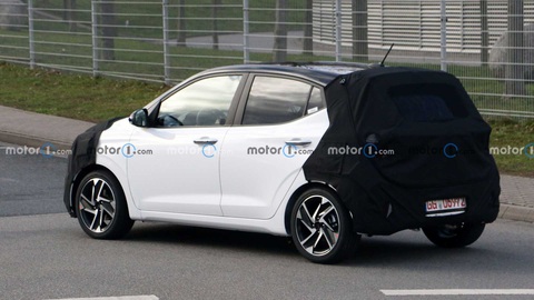 Hyundai i10 2023 lộ thiết kế giống Tucson, động cơ có thể giữ nguyên - Ảnh 4. Hyundai i10 2023 lộ thiết kế giống Tucson, động cơ có thể giữ nguyên - Ảnh 4.