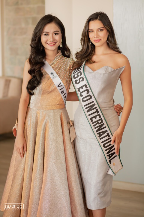 Nguyễn Thanh Hà đọ sắc cùng người đẹp các nước tại Miss Eco International 2023 - Ảnh 5. Nguyễn Thanh Hà đọ sắc cùng người đẹp các nước tại Miss Eco International 2023 - Ảnh 5.