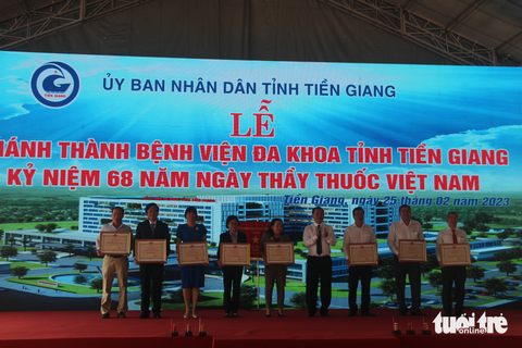 Khánh thành Bệnh viện Đa khoa Tiền Giang 2.300 tỉ đồng - Ảnh 3. Khánh thành Bệnh viện Đa khoa Tiền Giang 2.300 tỉ đồng - Ảnh 3.