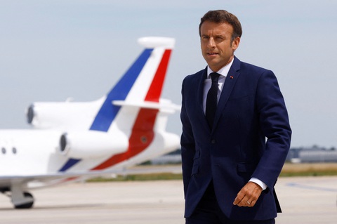 Ông Macron thông báo sắp đến Trung Quốc, nhờ giúp chấm dứt chiến sự Ukraine - Ảnh 1. Ông Macron thông báo sắp đến Trung Quốc, nhờ giúp chấm dứt chiến sự Ukraine - Ảnh 1.