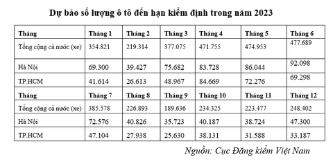 Hệ thống đăng kiểm xe tại TP.HCM có nguy cơ đứt gãy từ tháng 4-2023 - Ảnh 3. Hệ thống đăng kiểm xe tại TP.HCM có nguy cơ đứt gãy từ tháng 4-2023 - Ảnh 3.