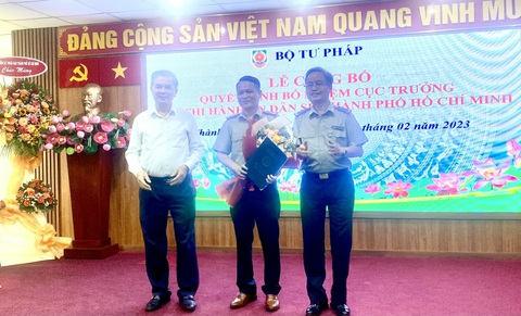 Ông Nguyễn Văn Hòa làm cục trưởng Cục Thi hành án dân sự TP.HCM - Ảnh 1. Ông Nguyễn Văn Hòa làm cục trưởng Cục Thi hành án dân sự TP.HCM - Ảnh 1.