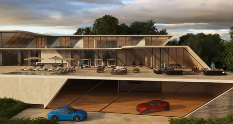 Biệt thự dành riêng cho người mê xe: Garage tráng lệ cho 15 chiếc, chưa làm đã rao bán 1.200 tỉ đồng - Ảnh 14. Biệt thự dành riêng cho người mê xe: Garage tráng lệ cho 15 chiếc, chưa làm đã rao bán 1.200 tỉ đồng - Ảnh 14.