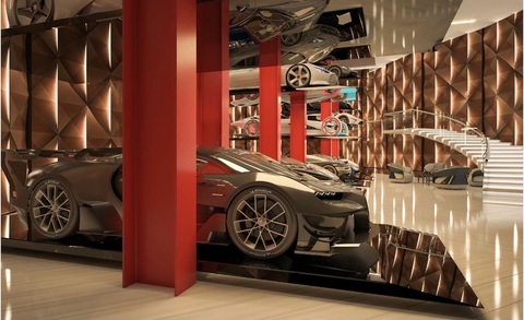 Biệt thự dành riêng cho người mê xe: Garage tráng lệ cho 15 chiếc, chưa làm đã rao bán 1.200 tỉ đồng - Ảnh 5. Biệt thự dành riêng cho người mê xe: Garage tráng lệ cho 15 chiếc, chưa làm đã rao bán 1.200 tỉ đồng - Ảnh 5.