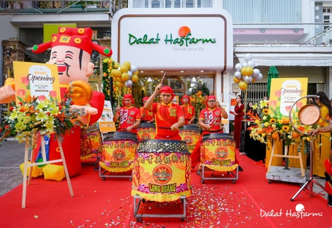Dalat Hasfarm khai trương cửa hàng với diện mạo mới - Ảnh 1. Dalat Hasfarm khai trương cửa hàng với diện mạo mới - Ảnh 1.