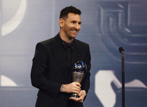 Messi cùng Argentina thắng áp đảo ở FIFA The Best 2022 - Ảnh 1. Messi cùng Argentina thắng áp đảo ở FIFA The Best 2022 - Ảnh 1.