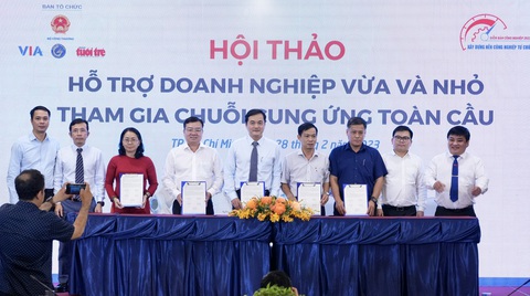 TP.HCM hợp tác hỗ trợ doanh nghiệp vào chuỗi cung ứng - Ảnh 1. TP.HCM hợp tác hỗ trợ doanh nghiệp vào chuỗi cung ứng - Ảnh 1.