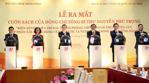 Sách của Tổng bí thư Nguyễn Phú Trọng: Một cuốn cẩm nang về phòng chống tham nhũng, tiêu cực - Ảnh 1. Sách của Tổng bí thư Nguyễn Phú Trọng: Một cuốn cẩm nang về phòng chống tham nhũng, tiêu cực - Ảnh 1.
