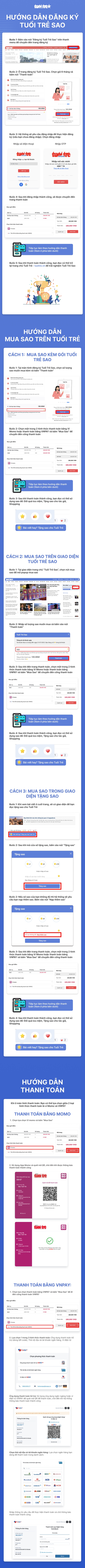 Hướng dẫn đăng ký và thanh toán trên Tuổi Trẻ Sao - Ảnh 1. Hướng dẫn đăng ký và thanh toán trên Tuổi Trẻ Sao - Ảnh 1.