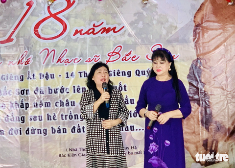 Thanh Thủy bắt tay cùng ca sĩ Bích Thủy làm mới nhạc kịch của nhạc sĩ Bắc Sơn - Ảnh 5. Thanh Thủy bắt tay cùng ca sĩ Bích Thủy làm mới nhạc kịch của nhạc sĩ Bắc Sơn - Ảnh 5.