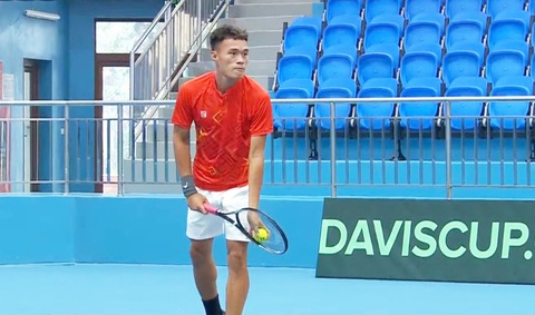 Lý Hoàng Nam giữ lại hy vọng cho Việt Nam ở Davis Cup - Ảnh 1. Lý Hoàng Nam giữ lại hy vọng cho Việt Nam ở Davis Cup - Ảnh 1.