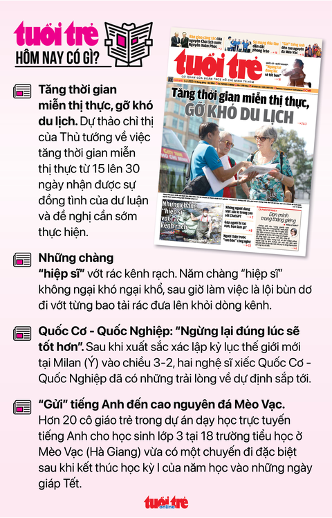 Tin tức sáng 5-2: Khan hiếm vắc xin ngừa bệnh dại; Gần 1.400 ca COVID-19 khỏi bệnh - Ảnh 5. Tin tức sáng 5-2: Khan hiếm vắc xin ngừa bệnh dại; Gần 1.400 ca COVID-19 khỏi bệnh - Ảnh 5.