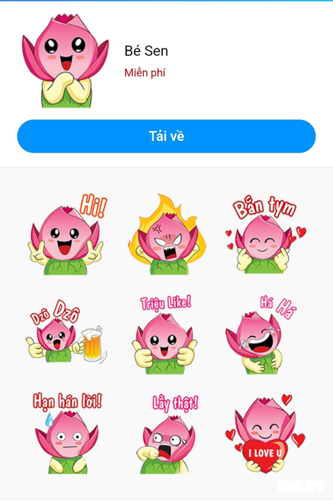 Bộ sticker Bé Tra chạy miễn phí trên Zalo - Ảnh 3. Bộ sticker Bé Tra chạy miễn phí trên Zalo - Ảnh 3.