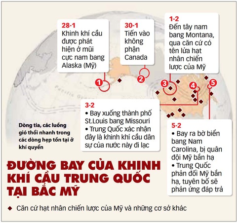 Khinh khí cầu Trung Quốc và nhiều câu hỏi - Ảnh 2. Khinh khí cầu Trung Quốc và nhiều câu hỏi - Ảnh 2.