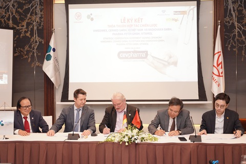 Vimedimex, Cermed GmbH ký thỏa thuận hợp tác với Công ty RadioVaxx GmbH, Wiesbaden và Công ty Eczacibasi Monrol Vimedimex, Cermed GmbH ký thỏa thuận hợp tác với Công ty RadioVaxx GmbH, Wiesbaden và Công ty Eczacibasi Monrol