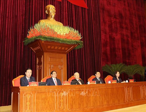 Bộ Chính trị, Ban Bí thư gặp mặt các nguyên lãnh đạo cấp cao của Đảng, Nhà nước - Ảnh 4. Bộ Chính trị, Ban Bí thư gặp mặt các nguyên lãnh đạo cấp cao của Đảng, Nhà nước - Ảnh 4.