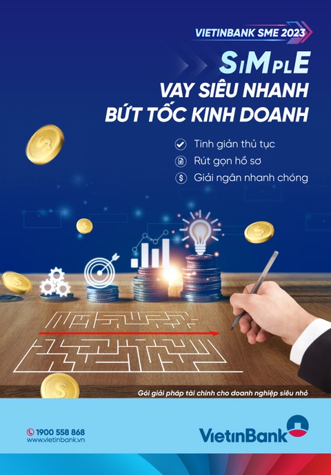 VietinBank ra mắt giải pháp tài chính dành riêng cho doanh nghiệp siêu nhỏ - Ảnh 1. VietinBank ra mắt giải pháp tài chính dành riêng cho doanh nghiệp siêu nhỏ - Ảnh 1.