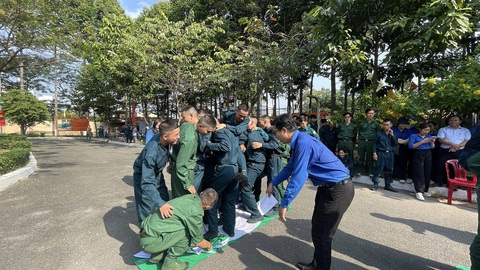 Hội trại tòng quân TP.HCM năm 2023 - Ảnh 8. Hội trại tòng quân TP.HCM năm 2023 - Ảnh 8.