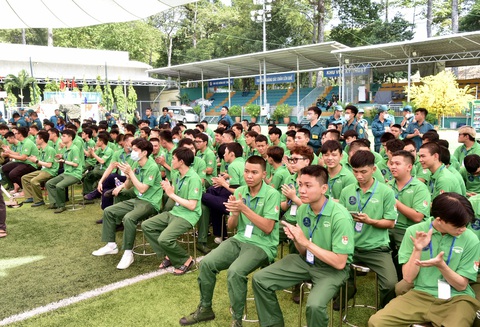Hội trại tòng quân TP.HCM năm 2023 - Ảnh 6. Hội trại tòng quân TP.HCM năm 2023 - Ảnh 6.